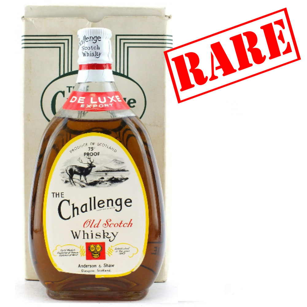 Challenge Deluxe Export Gold Medal Blend Whisky - 75 Proof